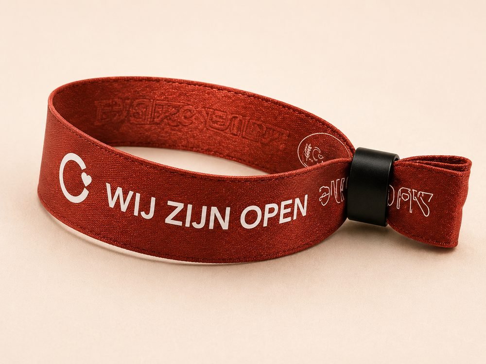 Festivalbandje Wij Zijn Open