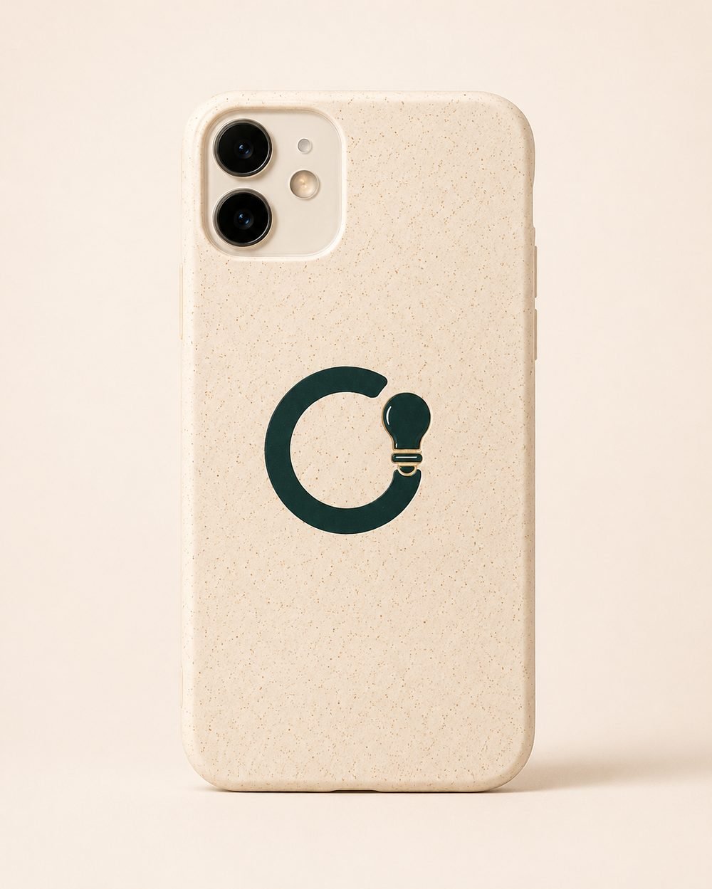 Telefoonhoesje met groen Open-symbool