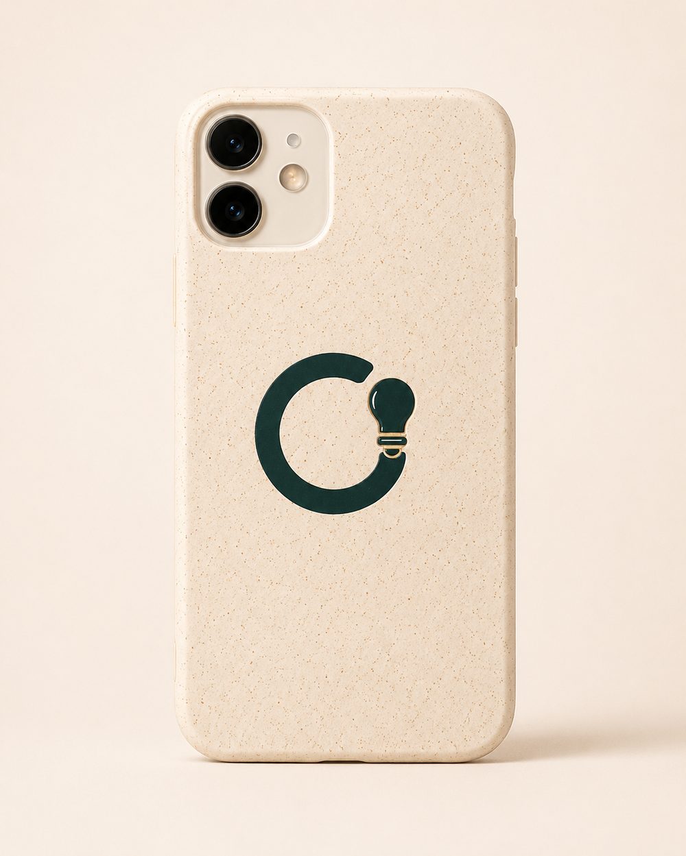 Telefoonhoesje met groen Open-symbool